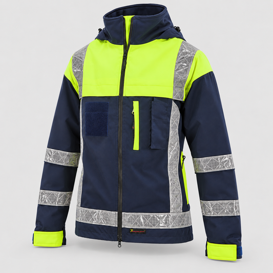 Giaccone art. GIACTEC LECCE Giallo Fluo/Blu Navy