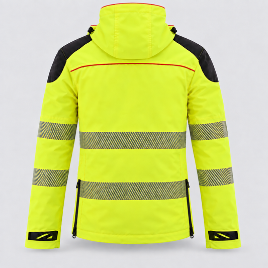 Giaccone GIACTEC POWER 3S in rete Giallo Fluo