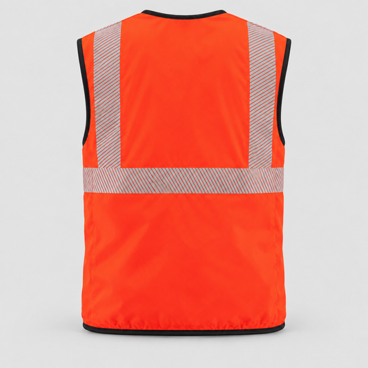 Gilet art. GILTEC POWER 3S - UNI EN 20471 Rosso Fluo