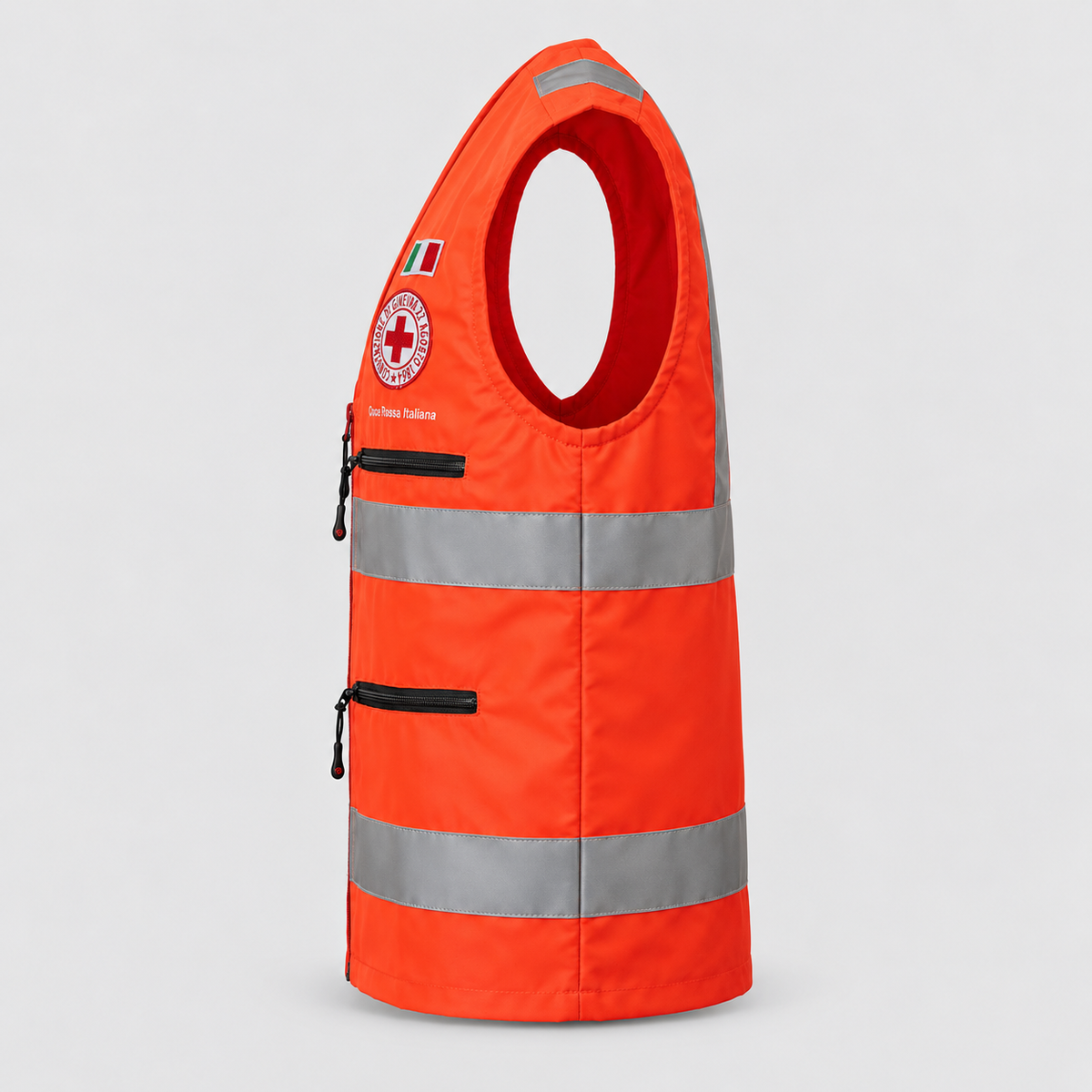 Gilet CRI ALTA VISIBILITA' ITEM 18 Rosso Fluo 7XL