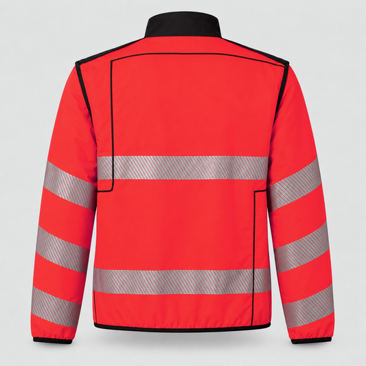 Giubbino GIUBTEC EVO - EN 20471 Rosso Fluo