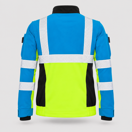 Giubbino ECHO MIS Giallo Fluo/Ciano L