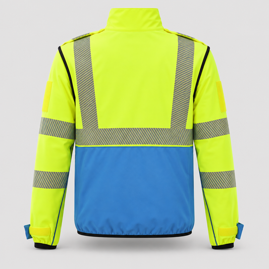 Giubbino GIUBTEC POWER MIS Misericordie Giallo Fluo/Ciano