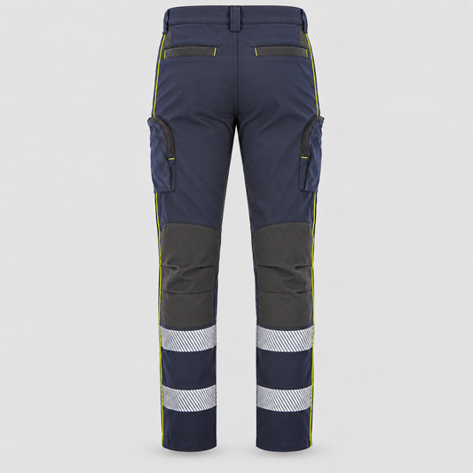 Pantalone PANTEC POWER PCB - con bande Blu Navy