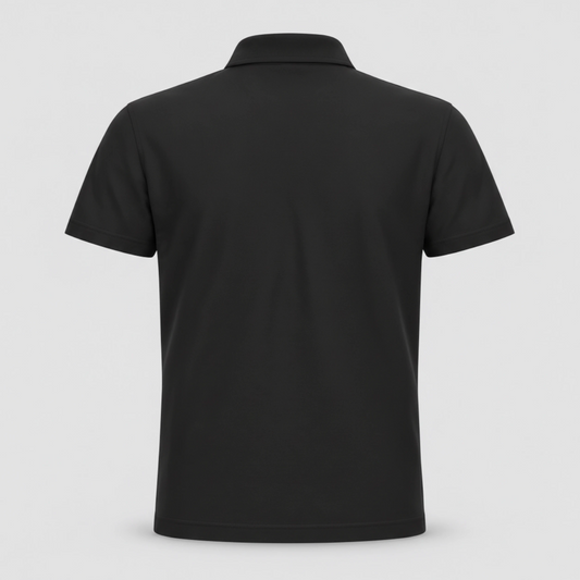 Polo BCID001 B&C Action Wear M/Corta 100%cot 180 gr/m2 Nero