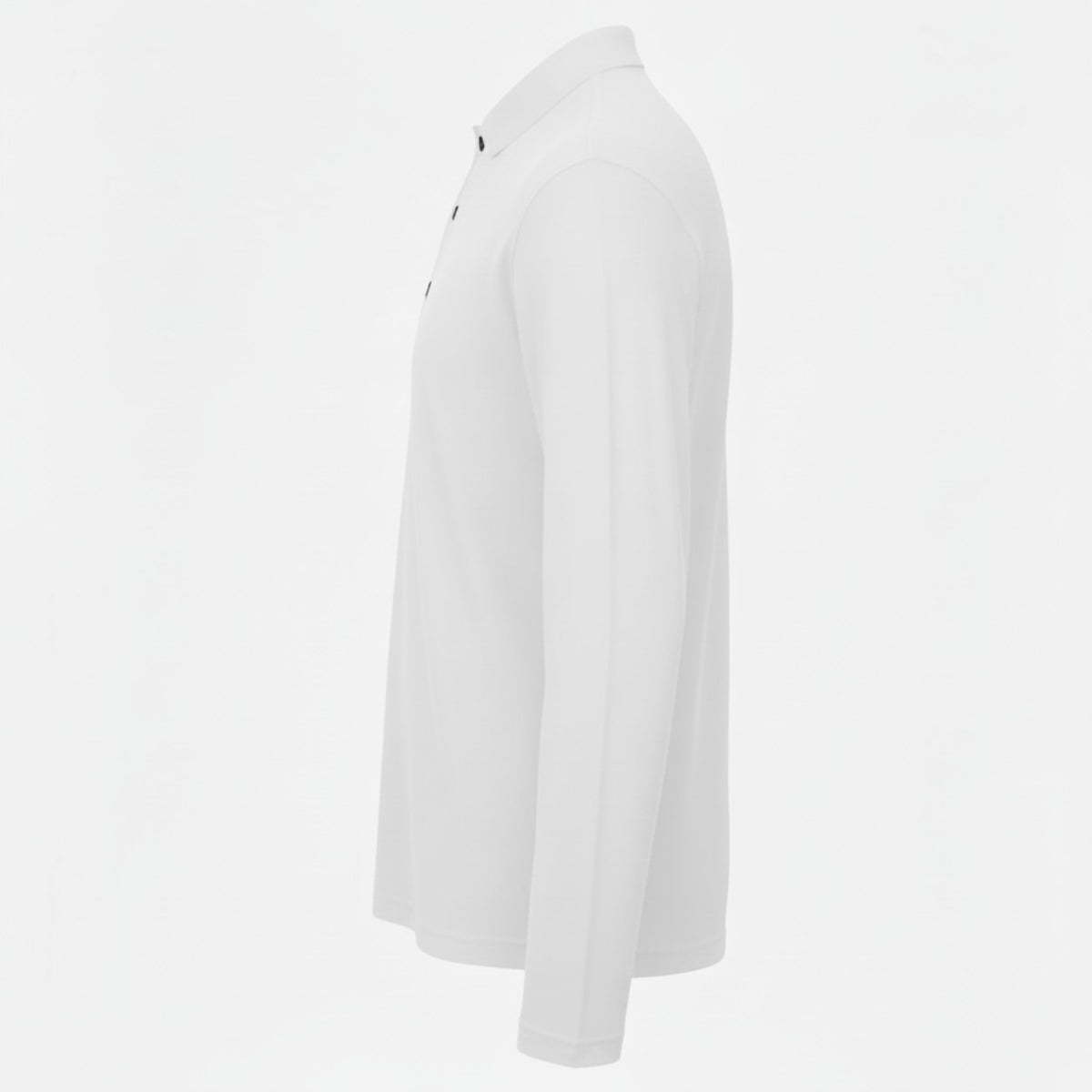 Polo BCPUI12 B&C Action Wear M/lunga 100%cot 180 gr/m2 Bianco
