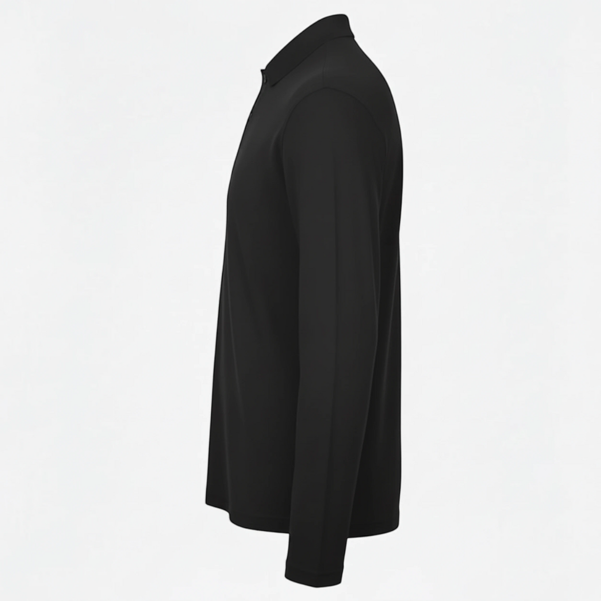 Polo BCPUI12 B&C Action Wear M/lunga 100%cot 180 gr/m2 Nero