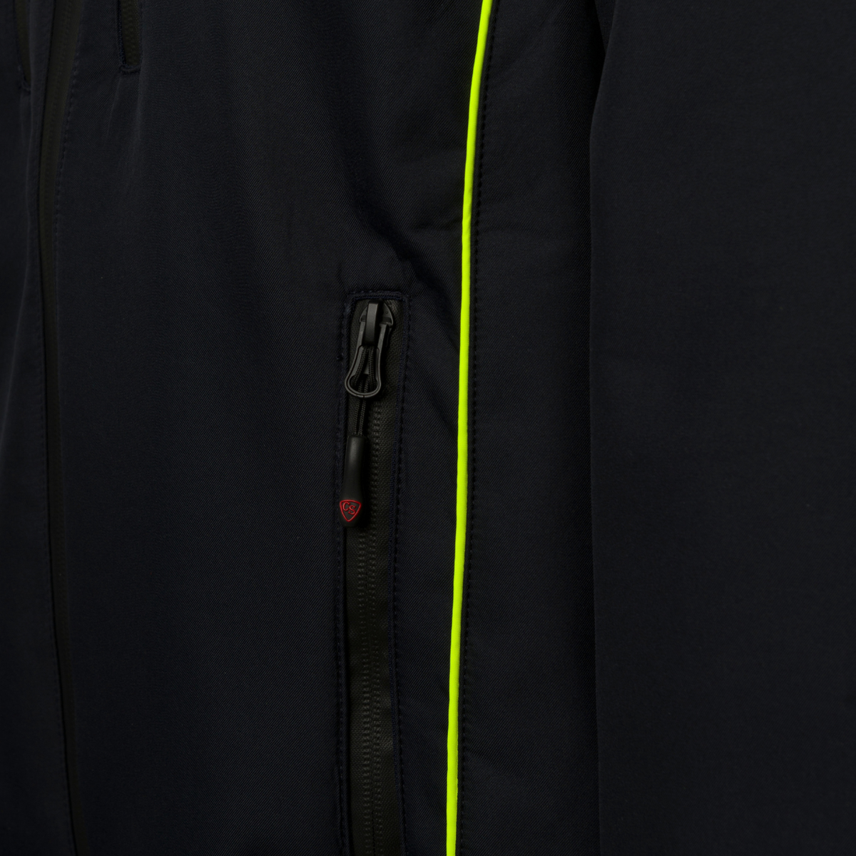 Giubbino Softshell JUPITER Blu Navy/Giallo Fluo