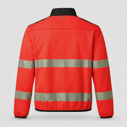Giubbino Termico GIUSOFT POWER 3S Rosso Fluo