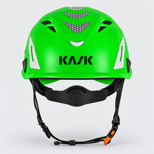 Elmetto SUPERPLASMA AQ HIVIZ Kask EN397-12492 Verde Fluo