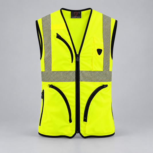 Gilet art. GILTEC POWER 3S - UNI EN 20471 Giallo Fluo