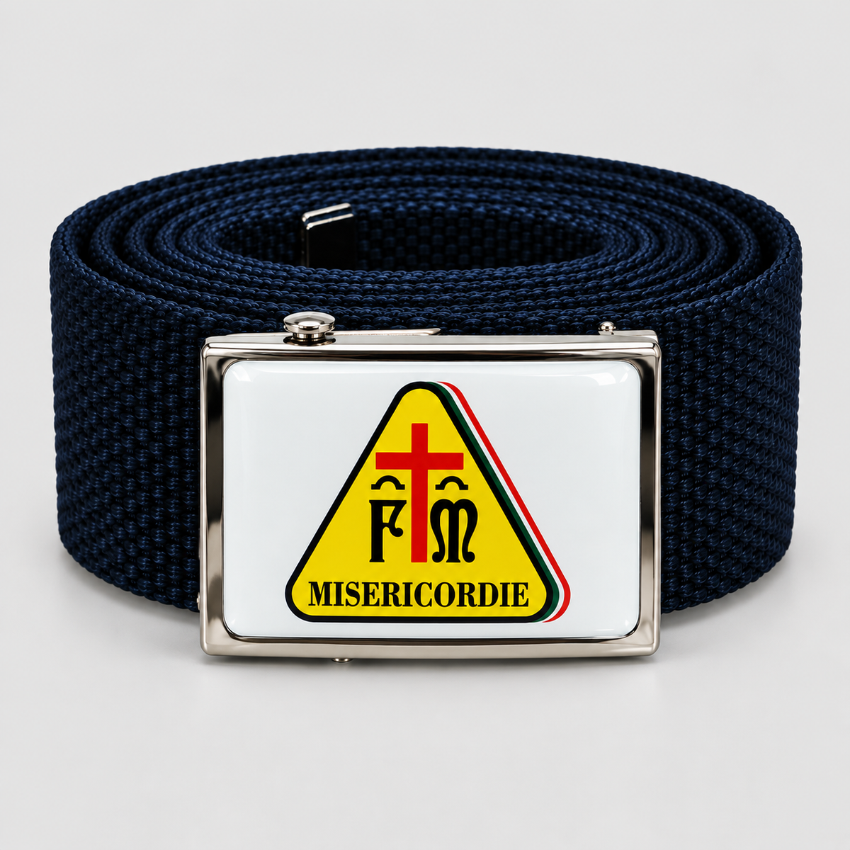 Cinta con Fibbia metallo  LOGO MISERICORDIE