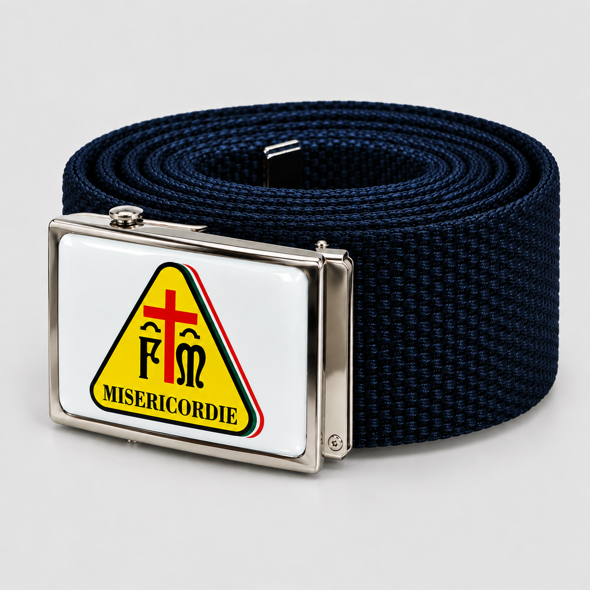 Cinta con Fibbia metallo  LOGO MISERICORDIE
