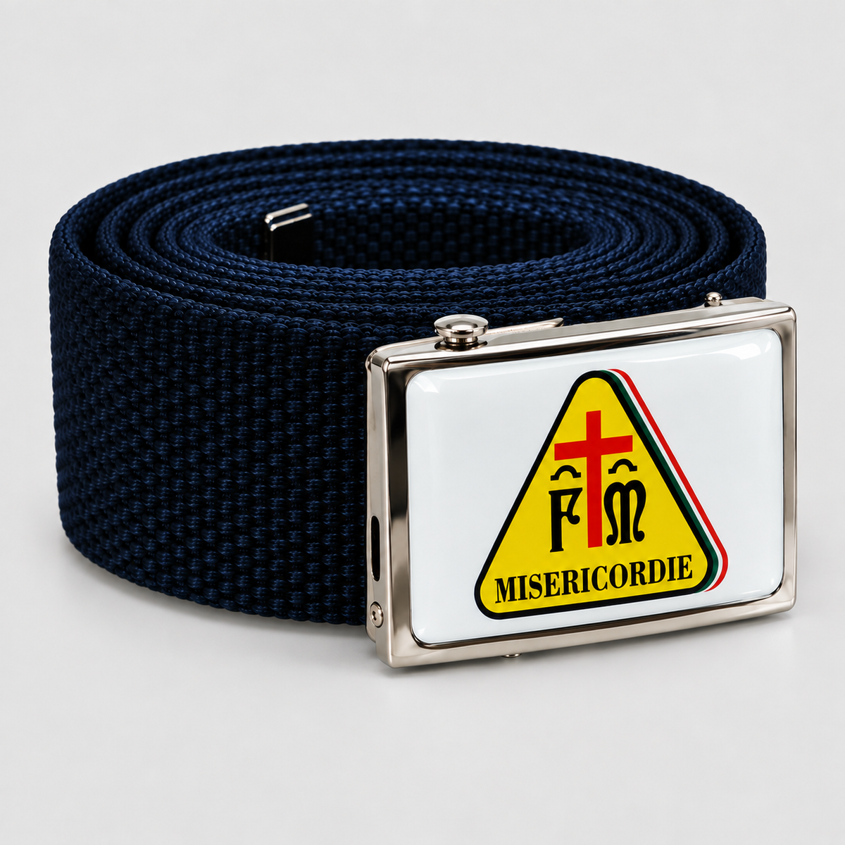 Cinta con Fibbia metallo  LOGO MISERICORDIE