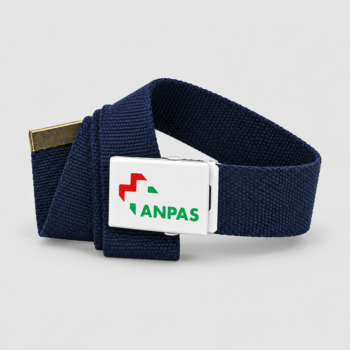 Cinta Soccorso con Fibbia personalizzata Logo ANPAS Blu Navy