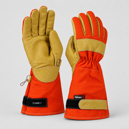 Guanto AIB FLAME IDEE COCCO/COVAL Arancio