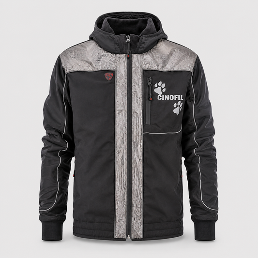 Giaccone invernale art. CINOFILI Nero 7XL