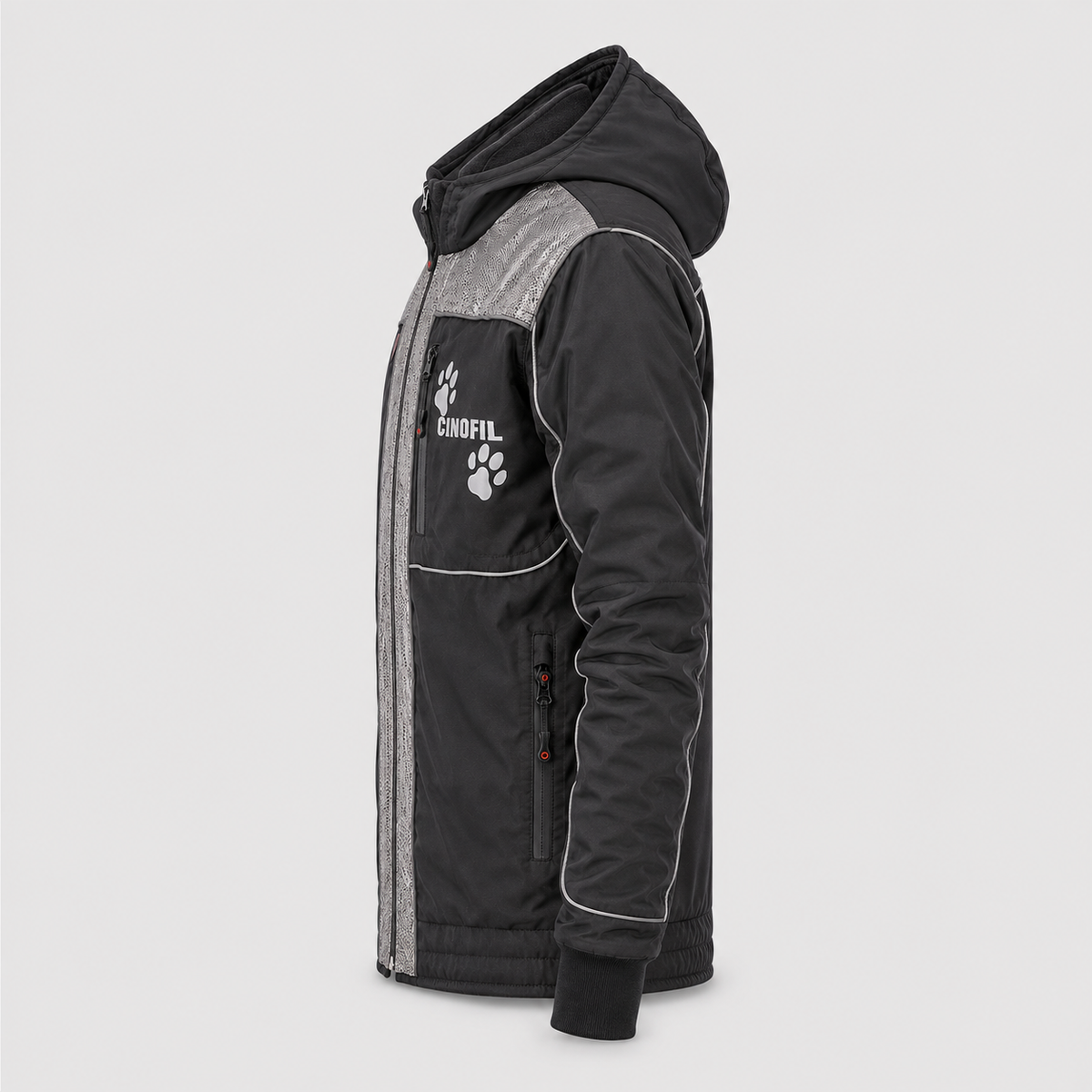 Giaccone invernale art. CINOFILI Nero 7XL