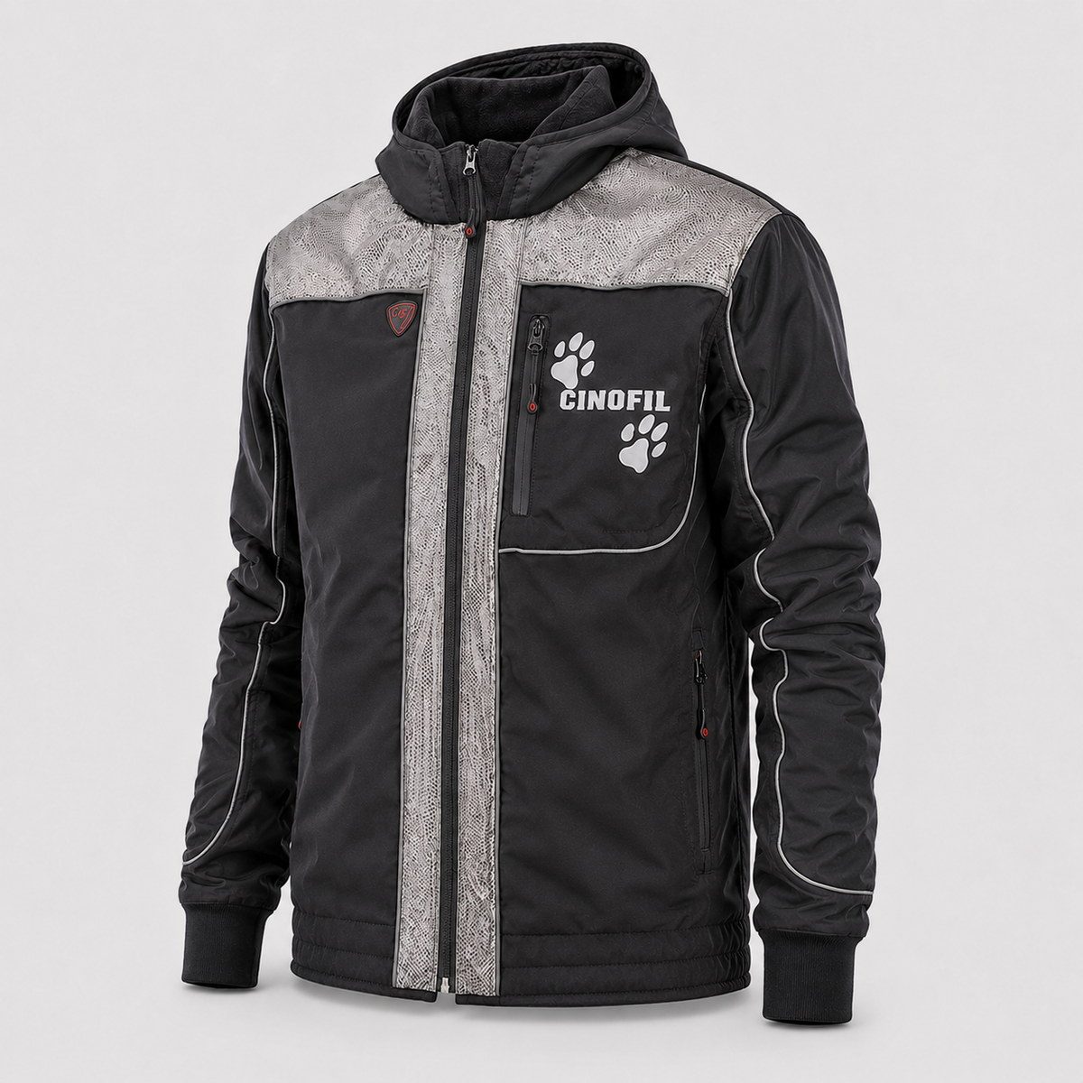 Giaccone invernale art. CINOFILI Nero 7XL