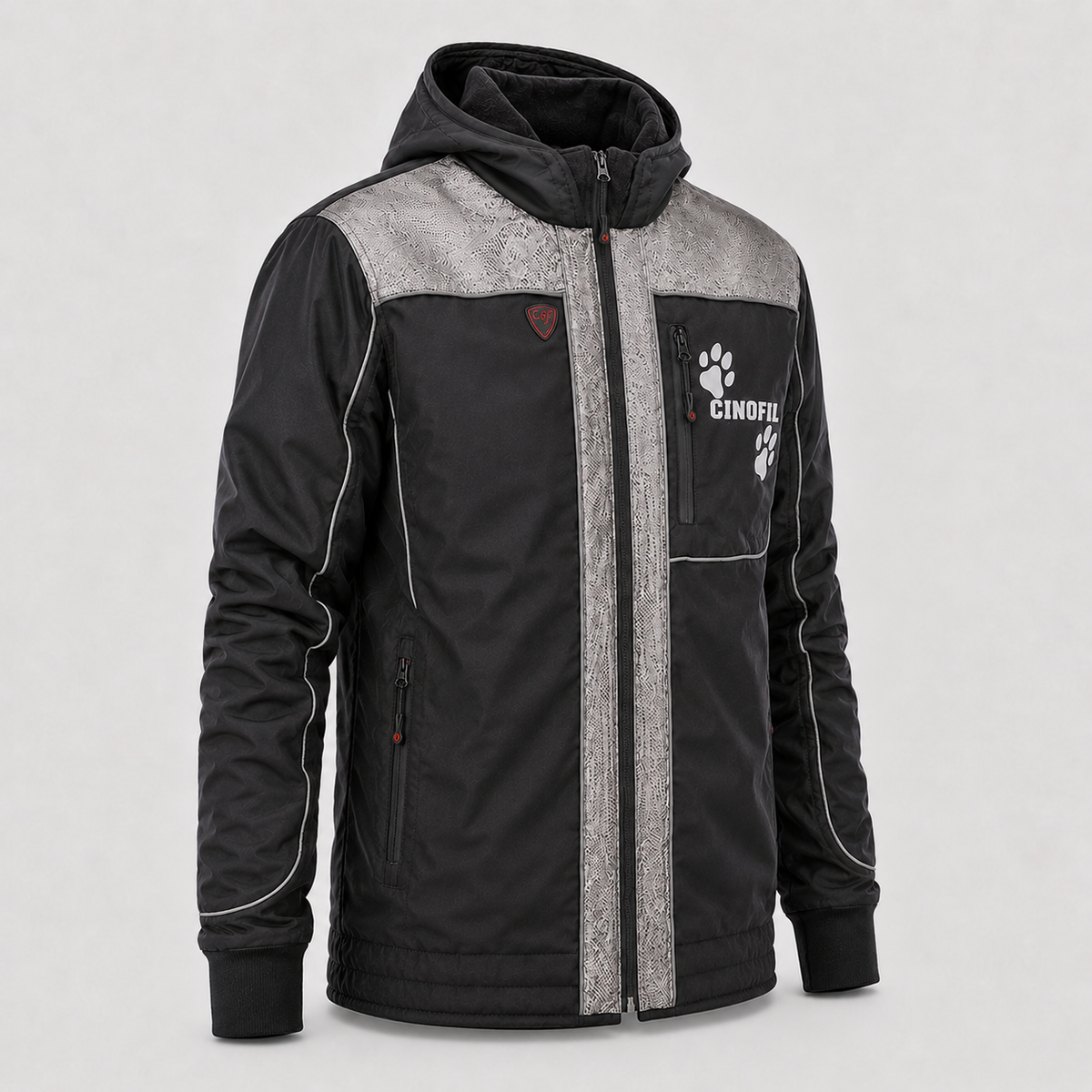 Giaccone invernale art. CINOFILI Nero 7XL