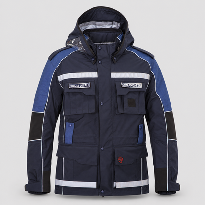 Giaccone Antipioggia LAW - Polizia Locale BLU NAVY
