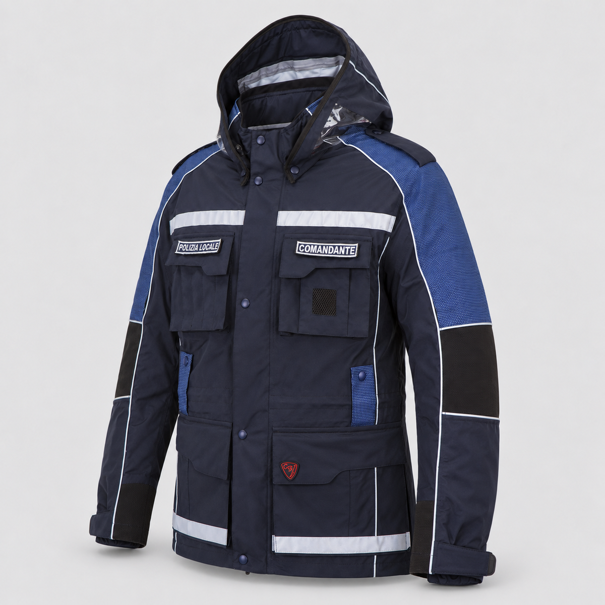 Giaccone Antipioggia LAW - Polizia Locale BLU NAVY