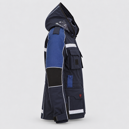 Giaccone Antipioggia LAW - Polizia Locale BLU NAVY