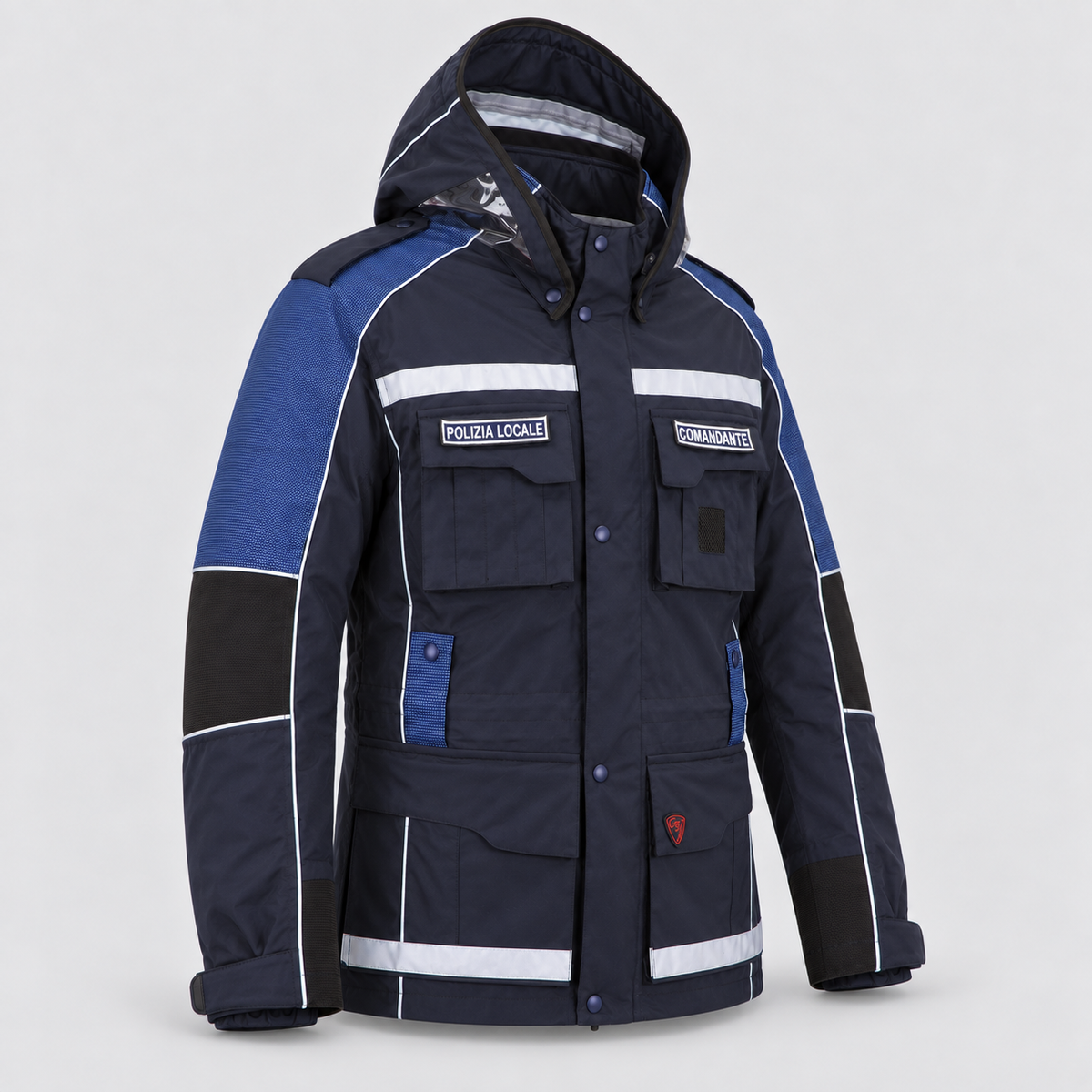 Giaccone Antipioggia LAW - Polizia Locale BLU NAVY