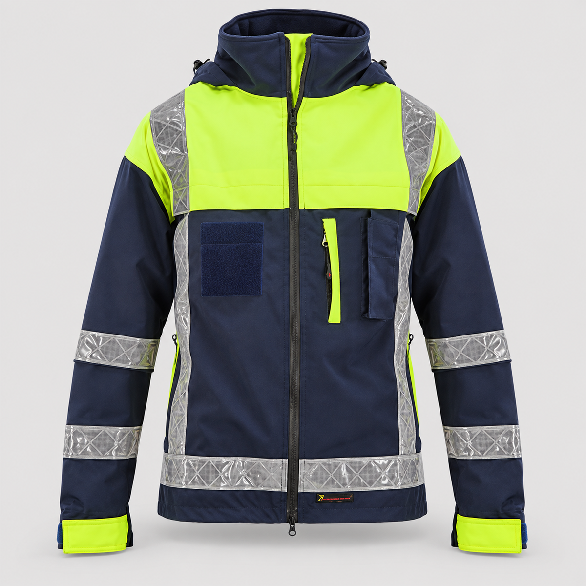 Giaccone art. GIACTEC LECCE Giallo Fluo/Blu Navy