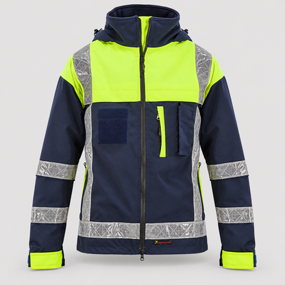 Giaccone art. GIACTEC LECCE Giallo Fluo/Blu Navy