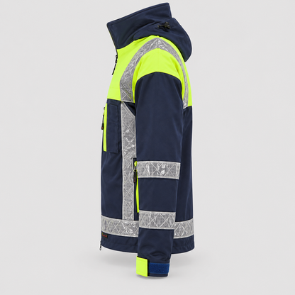 Giaccone art. GIACTEC LECCE Giallo Fluo/Blu Navy