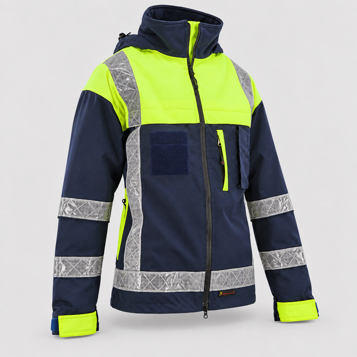Giaccone art. GIACTEC LECCE Giallo Fluo/Blu Navy