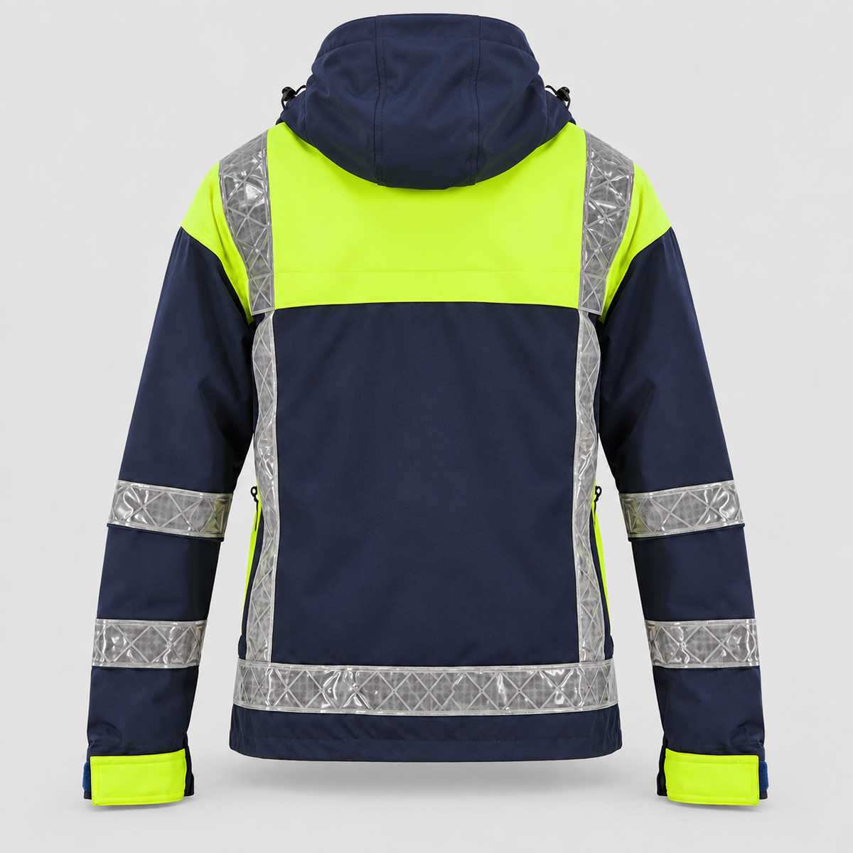 Giaccone art. GIACTEC LECCE Giallo Fluo/Blu Navy