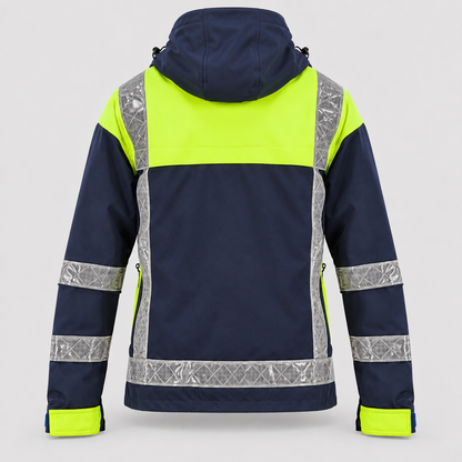 Giaccone art. GIACTEC LECCE Giallo Fluo/Blu Navy