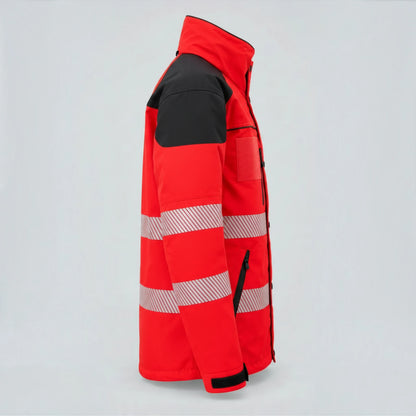 Giaccone GIACTEC POWER 3S var. BR Rosso Fuo/Nero