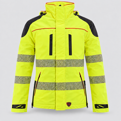 Giaccone GIACTEC POWER 3S in rete Giallo Fluo