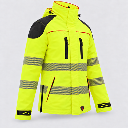Giaccone GIACTEC POWER 3S in rete Giallo Fluo