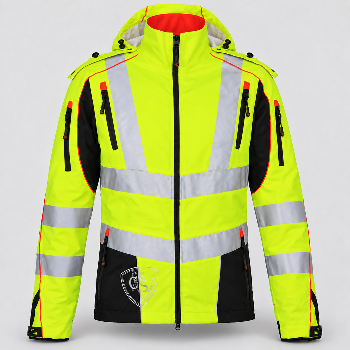Guscio HardShell SNAKE Giallo Fluo