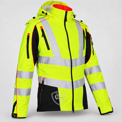Guscio HardShell SNAKE Giallo Fluo