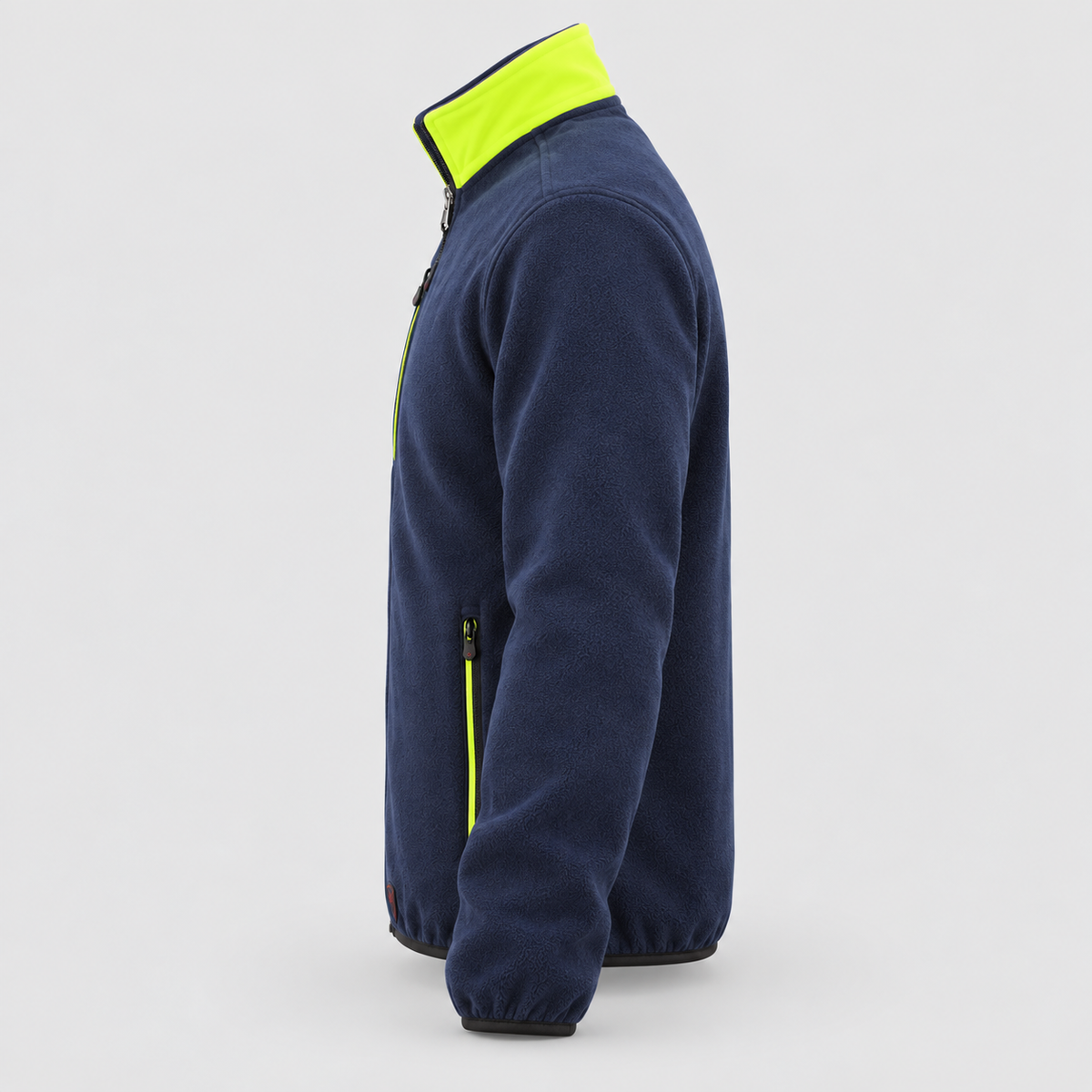 Giaccone art. GIAC TONE2 con corpetto interno Blu Navy/Giallo Fluo
