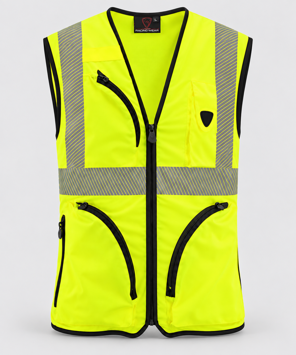 Gilet art. GILTEC POWER 3S - UNI EN 20471 Giallo Fluo