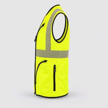 Gilet art. GILTEC POWER 3S - UNI EN 20471 Giallo Fluo