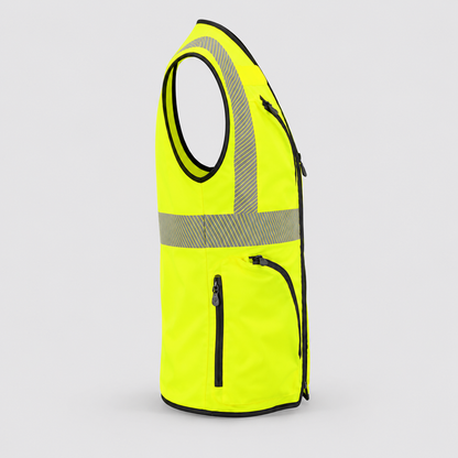 Gilet art. GILTEC POWER 3S - UNI EN 20471 Giallo Fluo