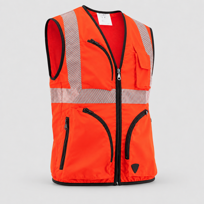 Gilet art. GILTEC POWER 3S - UNI EN 20471 Rosso Fluo