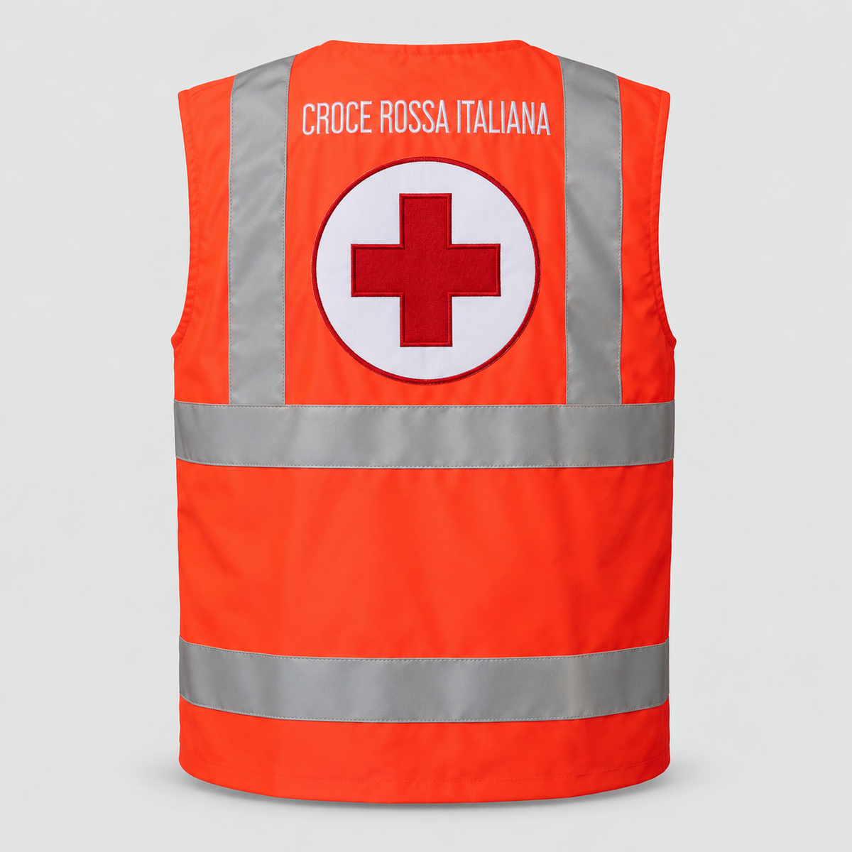 Gilet CRI ALTA VISIBILITA' ITEM 18 Rosso Fluo 7XL