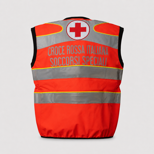 Gilet CRI SOC SPECIALI EN20471 ITEM 28 -01 RIFR Su Misura