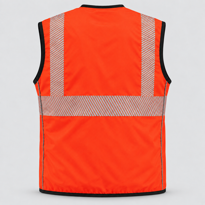Gilet art. GILTEC POWER 127 - UNI EN 20471 Rosso Fluo
