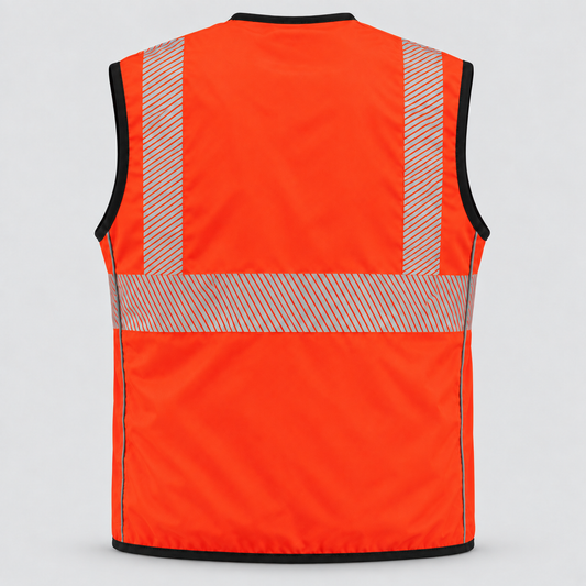 Gilet art. GILTEC POWER 127 - UNI EN 20471 Rosso Fluo