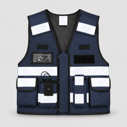 Gilet tattico art. KXTAC TACTICAL VEST Blu Navy 2XL-4XL