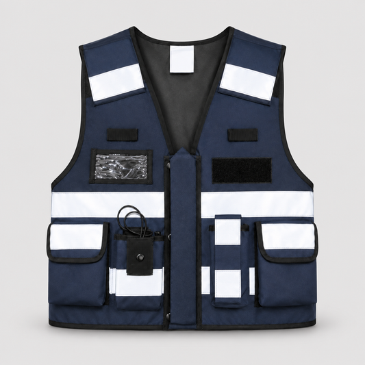 Gilet tattico art. KXTAC TACTICAL VEST Blu Navy 2XL-4XL